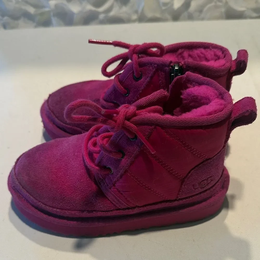 UGG Kids Fuchsia Boots